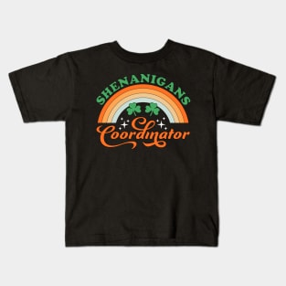 Shenanigans Coordinator Funny Teacher St Patrick's Day Kids T-Shirt